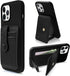 M-Plateau Stick On Phone Wallet, Card Holder with Elastic Magnetic Closure, Slim Holder with 3M Adhesive for iPhone 14