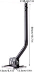 Adjustable Satellite Dish Antenna Mast 1 Inch for Roof or Wall Installation, Weatherproof J Pole Mounting