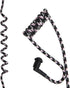 Replacement Braided Nylon Surveillance Acoustic Coil Tube for Radio Earpiece, Moisture Resistant Fiber Mesh Colorful