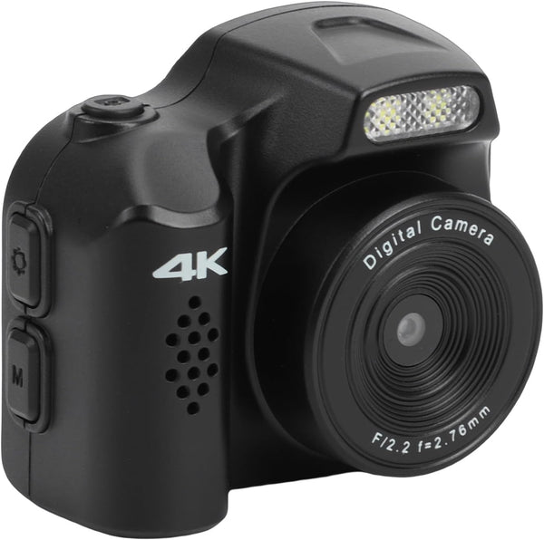 XUMIUZIY 4K Keychain Camera, 64MP Retro Thumb Camera with 1.54 Inch Screen, Compact