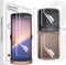 Orzero (2SET 8PCS) Soft TPU Screen Protector and Back Protector for Motorola Razr 5G 2020, Anti-Scratch Bubble-Free
