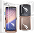 Orzero (2SET 8PCS) Soft TPU Screen Protector and Back Protector for Motorola Razr 5G 2020, Anti-Scratch Bubble-Free