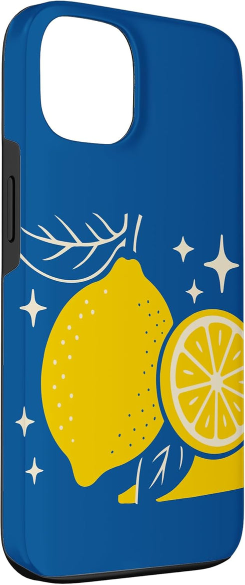 Zesty Lemon Summer Holiday Gifts Summer 13 Extra Zest Lemon Mediterranean Citrus Case for iPhone