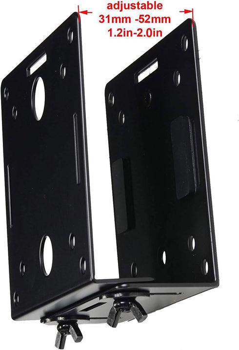 VideoSecu MTC02B 1QJ Adjustable Small Device Wall-Mounted Bracket for Cable Box Digital TV Media Players Game Consoles
