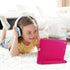 ProCase Kids Case for iPad 9th Generation/iPad 8/iPad 7, Shockproof Lightweight Case with Convertible Handle - Magenta