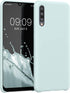 kwmobile TPU Silicone Case for Samsung Galaxy A50, Soft Finish Phone Cover in Cool Mint