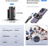 Auto Face Tracking Tripod Remote Control, Smart Tracking Phone Holder, 360° Rotation for Live Streaming, Chat, Meeting
