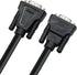 DTECH 3 1080p (1 Feet SVGA VGA Computer Monitor Cable Male to Male Supports High Resolution Meter, Black)