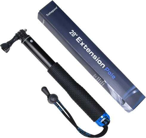 Trehapuva 28 13 12 11 10 9 8 7 6 Insta360 Extension Selfie Stick Compact Handle Grip Adjustable Pole Waterproof Monopod