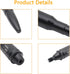 AUTOXBERT 5.7 Inch 2007-2021 Aluminium FM Aerial Antenna Radio Short Black Replacement Car Stereo Radio Signal