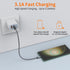 (1ft 3-Pack), 3.1A 15 16 S22 S21 S20 S10 S9, 20 10,A80 A70 A50,Power JXMOX Short USB C Cable USB A to Type-C Charger