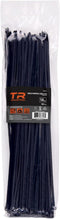 TR Industrial Multi-Purpose UV Resistant Black Cable Ties, 14 inches, 100 Pack