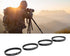 Yunir +1, +2, +4, +10 (62mm) Close Up Macro Lens Filter Kit with Lenses for Photography, Optical Glass Filters, Double