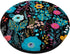 Teal Blue Flower Wildflower Enchanting Boho Purple Floral PopSockets Standard PopGrip