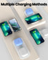 2 in 1 Wireless Charger, Wireless Charging Pad for Multiple Devices, Compatible with iPhone 14/13/12/11, AirPods
