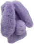 Rabbit Case for Samsung Galaxy S23 FE 5G, Cute 3D Bunny Ears Soft Furry TPU Bumper Protective Cover - Purple