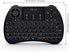 (Backlit Version) H9+ Mini Keyboard, 2.4GHz Wireless Mini Handheld Smart TV Remote Keyboard with Touchpad for PC,