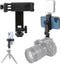 Multifunctional Universal Cell Phone Tripod Mount Adapter, 360 Rotation Camera Hot Shoe Holder for Canon Nikon Sony