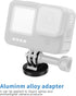 ChromLives 1/4 Tripod Mount Adapter (2 Pack) Compatible for GoPro Hero 11, 10, 9, 8, 7, 6, 5, 4, 3+, 3, 2, 1
