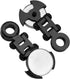 4Pack SCX10 D90 1/10 ShareGoo Metal Magnetic Stealth Invisible Body Post Mount Upgrade Parts Compatible with Axial HSP