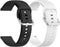 2 Pack Bands for ZOLALAM Sport Watch Strap, Adjustable Smartwatch Accessories