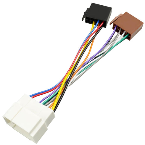 20Pin Aftermarket Radio Wiring Harness Adapter Compatible with Honda Suzuki Acura ISO