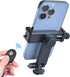 Phone Tripod Mount with Remote Controller, New Universal Smartphone Mount Adapter with Cold Shoe, 360° Rotates Cell Phone Clip Clamp Holder, Compatible with iPhone, Samsung and All Phones