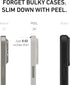 PEEL Original Super Thin Case Compatible with iPhone 15 Pro (Blackout) - Ultra Slim, Sleek Minimalist Design, Branding