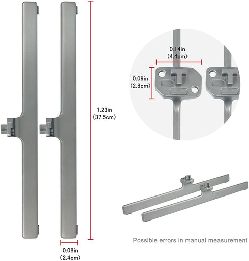 Beyution 75U6H Base Stand Legs fit for Hisense TV - Replacement TV Legs with Screws fit for Hisense TV - TV Stand Legs