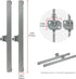 Beyution 75U6H Base Stand Legs fit for Hisense TV - Replacement TV Legs with Screws fit for Hisense TV - TV Stand Legs