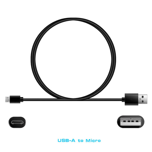 TPLTECH Speaker Charger Cord for Sony/Bose/UE/Beats/JBL Bluetooth Speaker, Micro USB Charger Cable - 3FT