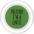 Pretend I'm A Lentil Lazy Halloween Tees Lazy Halloween Costume Pretend I'm A Lentil Simple PopSockets PopGrip