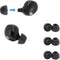 Comply Memory Foam Replacement Earbud Tips for Sony True Wireless Earbuds, Black, Large (3 Pairs)