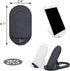 Cell Phone Stand,2Pack Portable Foldable Desktop Cell Phone Holder, Adjustable Universal Multi-Angle Cradle Stands for Tablet iPad iPhone 15 14 13 12 11 X/xr/xs max Samsung Galaxy, Black and White