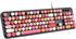 Dilter Wired Keyboard, 104 Keys Full-Sized Typewriter Keyboards, USB Plug and Play Office