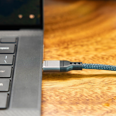 Rokform PowerTrip 100W USB-C Charging Cable, 1m (3.3 ft), Fast Charging Braided Cable for iPhone 15, Galaxy S23, USB C