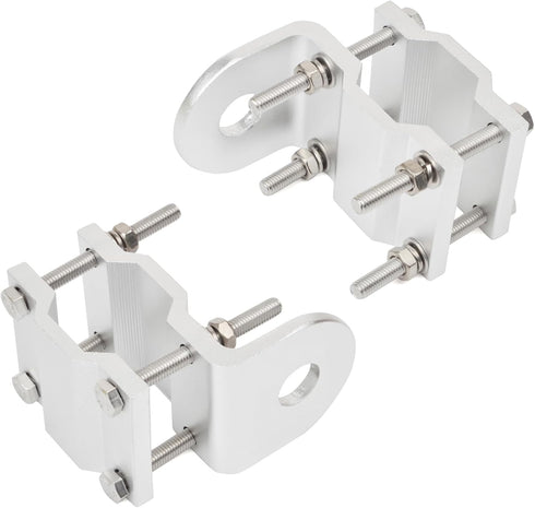 HYS Heavy Duty Single Roll Bar/Mirror Mounting Bracket with 16mm Hole and NMO to SO239 Connector for Midland Radio
