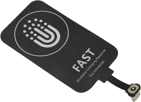 Thin Wireless Charging Receiver, Type C Magnetic Suction Dual Purpose Wireless Charging Patch