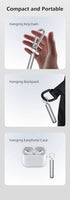 Generic 2 1 in Sim Card Removal Tool Keychain With Earbuds Cleaning Brush - Compact Sim Ejector Tool - Multi-Purpose