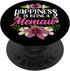 Happiness Is Being A Memaw PopSockets Grip and Stand for Phones and Tablets, Thanksgiving Christmas Gifts