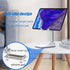 Cell Phone Stand, Adjustable Height Angle Holder with Silicon Pad for Desk, Fully Foldable Mobile Phone Holder