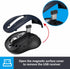 Wireless Bluetooth Mouse with 4 Way Scrolling, Rechargeable, 3200 DPI, Quiet Click, 3 Devices Mice for Windows, Mac