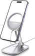 Lamicall Phone Stand for Apple MagSafe Charger - Adjustable Dual Hinge Charging Holder Dock for iPhone 15/14/13/12