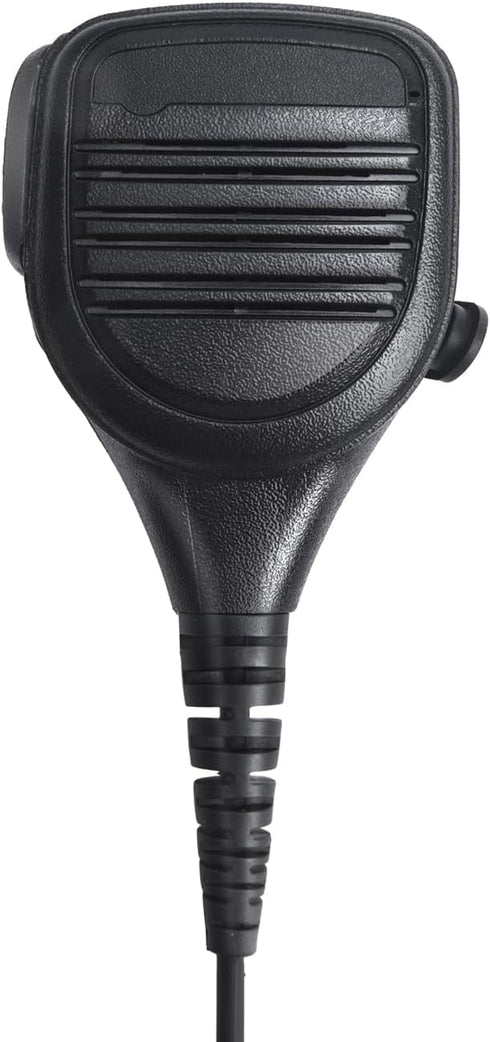 Two Way Radio Shoulder Mic Remote Speaker Microphone with 3.5mm Audio Jack for Hyt Hytera Walkie Talkie (Black)