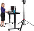 AceTaken 81'' C920/MX 4K/C922/C930/Brio 500/StreamCam 16 15 14 13/Samsung S24 S23 S22 Webcam Floor Tripod Stand Holder