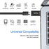 ELECTOP Double Sides 10Gbps USB 3.1 GEN 2 Male to Type-C Female Adapter, Support Charging & Data Transfer