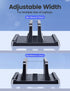 Vaydeer Vertical Laptop Stand Holder, Adjustable Desktop Dock for MacBook Pro, Air, HP, Dell, and Lenovo - Black