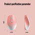 Wireless Gradient Color Bluetooth Mouse, Dual Mode Rechargeable Silent Slim Laptop Mouse for Laptop, Desktop, iPad,