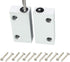 uxcell Rolling Door Contact Magnetic Reed Switch Alarm with 2 Wires for N.C. Applications (3pcs)