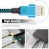 Apple MFi Certified 6FT iPhone Charger 3 Pack - Fast Charging Nylon Braided USB Lightning Cable for iPhone & iPad.